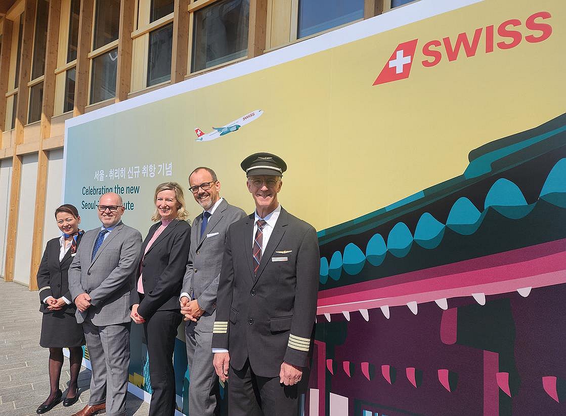 Swiss Air resumes Incheon-Zurich service