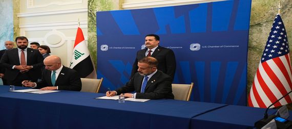 PM, Muhammad Shiaa Al-Sudani sponsors the signing of MoUs with American companies in Washington