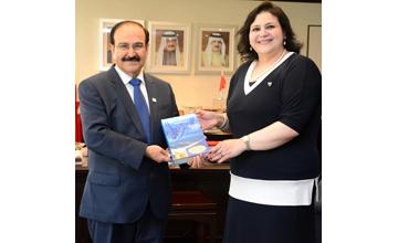 Electricity Minister receives Shura Council member
