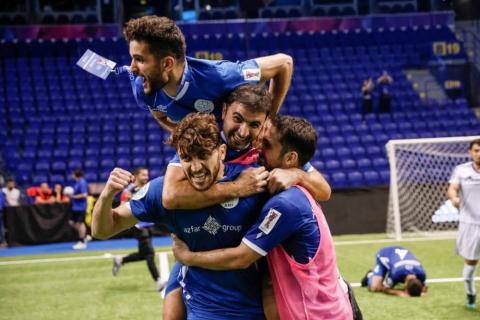 Azerbaijan reach European Minifootball Championship final