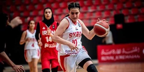 Syria’s U-16 women basketball team qualifies for the semi-finals of the Asian Cup