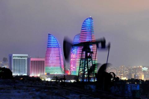 Azerbaijani oil sells for nearly $45