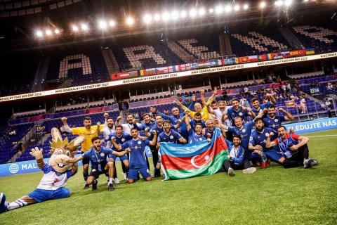 Azerbaijan crowned European minifootball champions