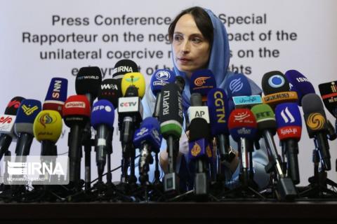 UN special rapporteur urges US to halt sanctions on Tehran