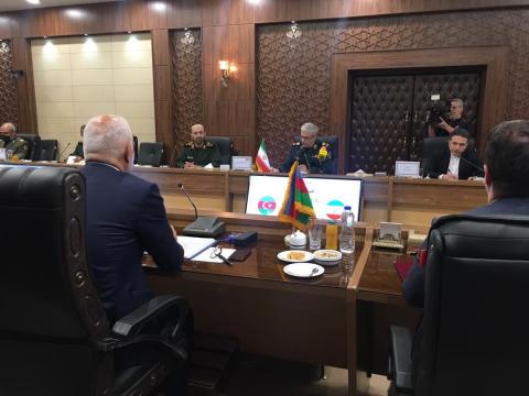 Azerbaijan’s deputy PM, Iran’s General Bagheri confer on bilateral ties in Tehran