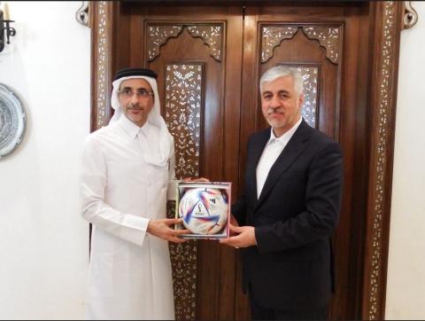Iran, Qatar call for bolstering cooperation in sports, youth