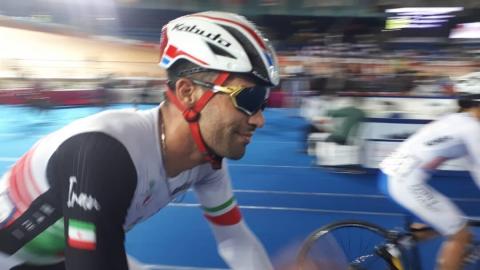 Iran’s cyclist bags bronze in 2022 Asian Track Cycling Champs