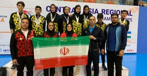 Central Asia Regional Junior Badminton Championships: Iran sweep podium