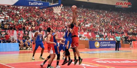 Al-Ittihad-Ahli of Aleppo beats al-Karama at Basketball Final League