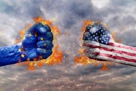 Trade war intensified between US, Europe