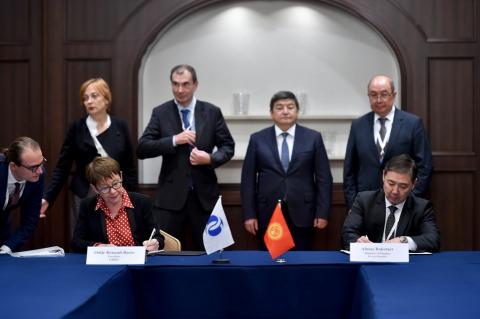EBRD to allocate USD 12 mln to Kyrgyzstan for modernization of railway infrastructure