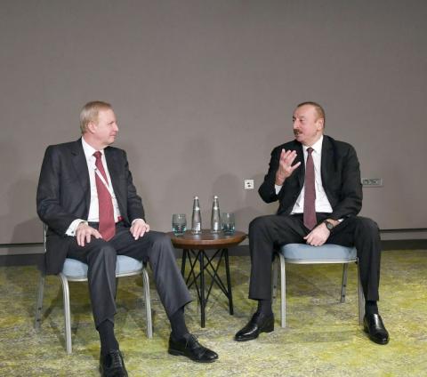 President Ilham Aliyev met with BP CEO Robert Dudley in Eskisehir