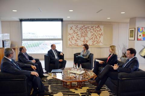 UNESCO chief hails the organization`s relations with Azerbaijan