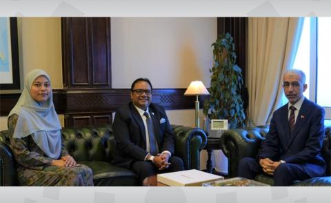 Works Minister receives Malaysian ambassador