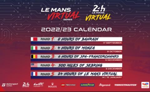 8 Hours of Bahrain set to be opening Round of Le Mans Virtual Series