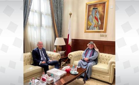 Bahraini Ambassador to Kuwait receives Moroccan ambassador