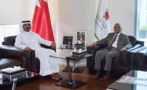 Oil and Environment Minister receives Egyptian Ambassador