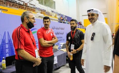 Bahrain Paralympic Committee chairman attends Badminton tournament