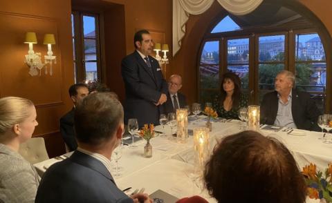 Bahraini Ambassador participates in Bahraini-Czech Parliamentary Friendship Group ceremony
