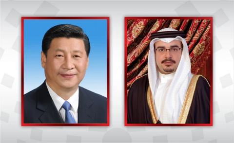 HRH the Crown Prince and Prime Minister condoles with the President and the Premier of the State Council of the People’s Republic of China