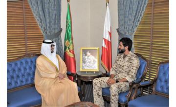 Royal Guard Commander receives UAE Ambassador
