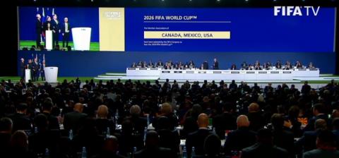 Canada, Mexico and USA selected as hosts of the 2026 FIFA World Cup