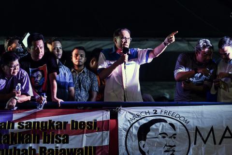 Anwar Will Not Make An Immediate Return To Politics