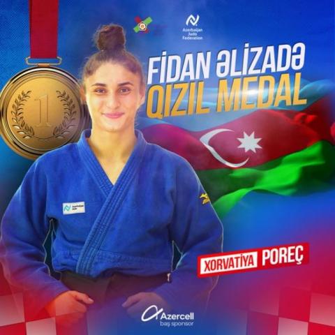 Azerbaijani judokas claim 4 medals on Day 2 of European Championships Cadets Porec 2022