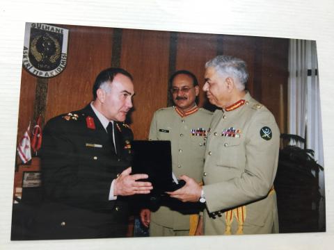 Ex-Pakistani general recalls helping Turkey on Cyprus