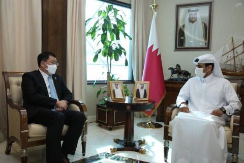 Minister of State for Energy Affairs Meets First Vice Minister of Foreign Affairs in the Republic of Korea
