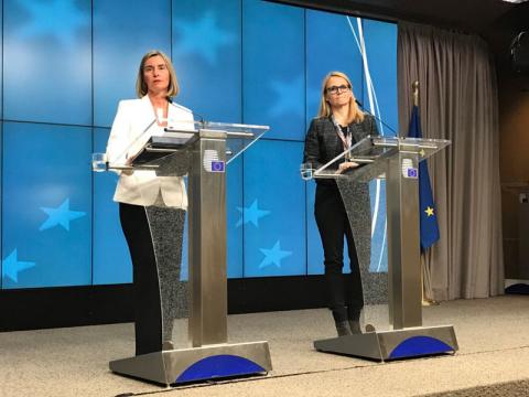 Mogherini says EU determined to preserve JCPOA