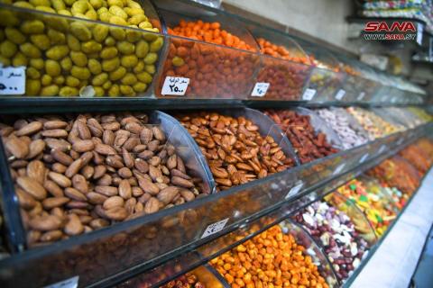 Nuts…an ancient profession in Damascus’s Old City of more than seventy years