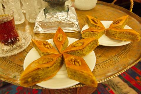Pakhlava - Azerbaijani delicious sweet pastry