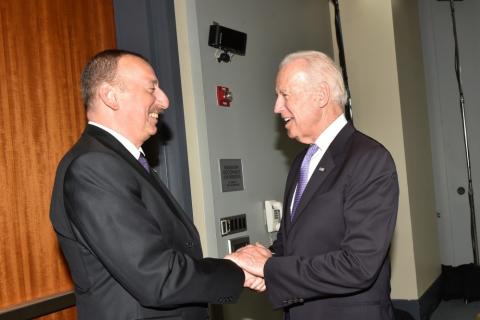 President Ilham Aliyev: Azerbaijan and the United States of America have shared the ties of friendship and partnership