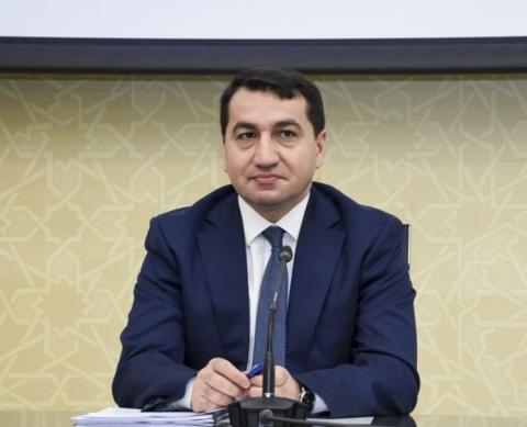 Hikmat Hajiyev: May Allah rest the souls of all our martyrs in peace!