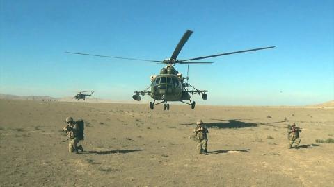Azerbaijan Air Force conducts live-fire exercises