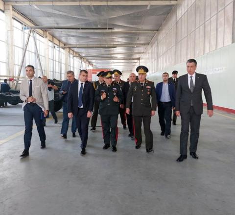 Chief of General Staff of Azerbaijan Army visits National Training Center in Georgia