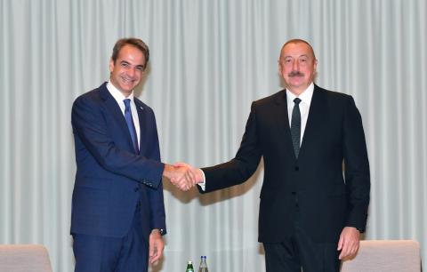President Ilham Aliyev met with Prime Minister of Greece in Sofia