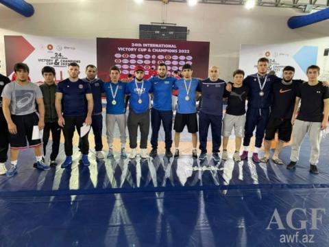 Azerbaijani wrestlers bring home 24 medals from Antalya