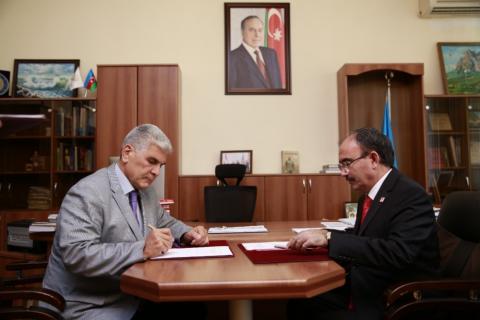 Azerbaijan State Pedagogical University, Turkish Bilecik Seyh Edebali University sign memorandum on cooperation