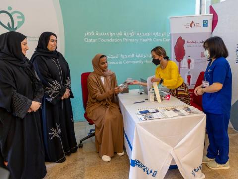 HE Sheikha Hind Donates Blood to Kick off Doha Healthcare Week