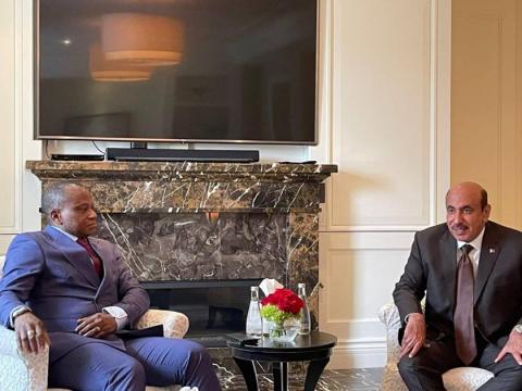 Minister of Transport Meet Ministers of Transport of DRC, Angola, and Sierra Leone
