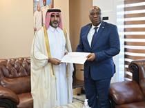 Guinea's Minister of Foreign Affairs and International Cooperation Receives Copy of Credentials of Qatar's Ambassador