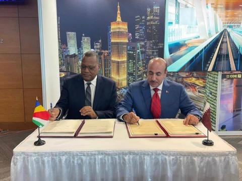 Qatar, Seychelles Sign Air Services Agreement
