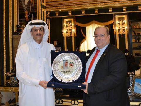 Sheikh Khalid bin Thani Al-Thani Elected Honorary President of Arab Federation for Sports of People with Disabilities