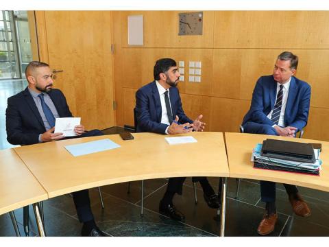 Chairman of Defense and Security Committee of Bundestag Assures QNA of the Importance of HH the Amir's visit to Berlin