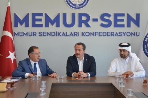 Qatar's NHRC Secretary-General Discusses Cooperation with Turkish Officials
