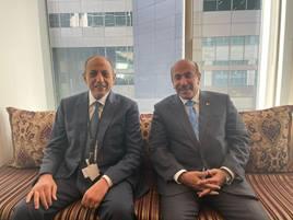 Qatar's Minister of Transport Meets Egyptian Minister of Civil Aviation 