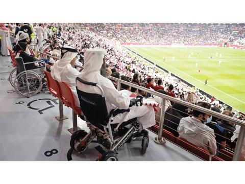 Qatar 2022/ Exceptional Experience for Fans with Disabilities at World Cup Stadiums