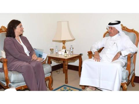 Minister of State for Foreign Affairs Meets Dutch Sports Minister